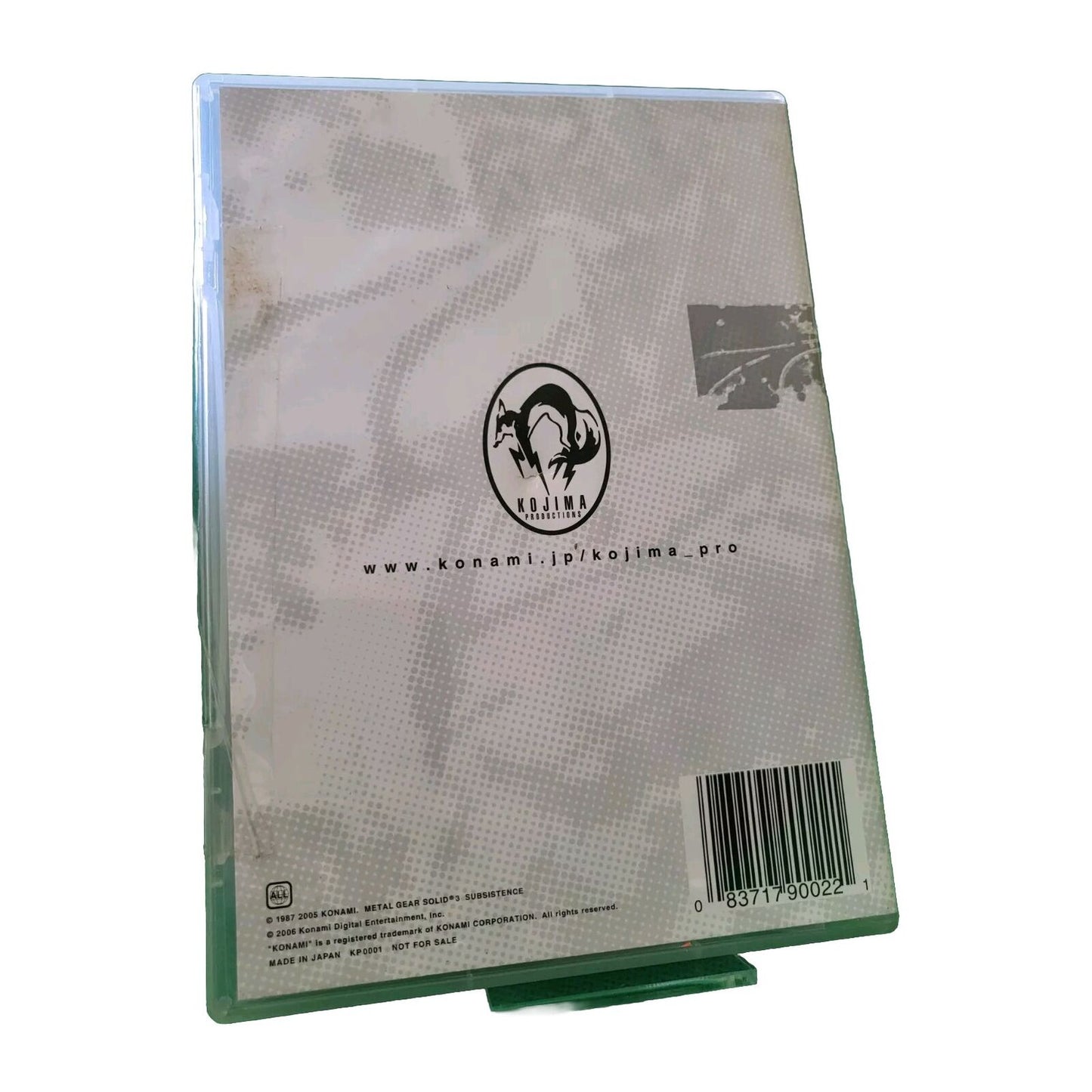 Metal Gear Saga Vol 1 DVD 2006 Konami Metal Gear Solid