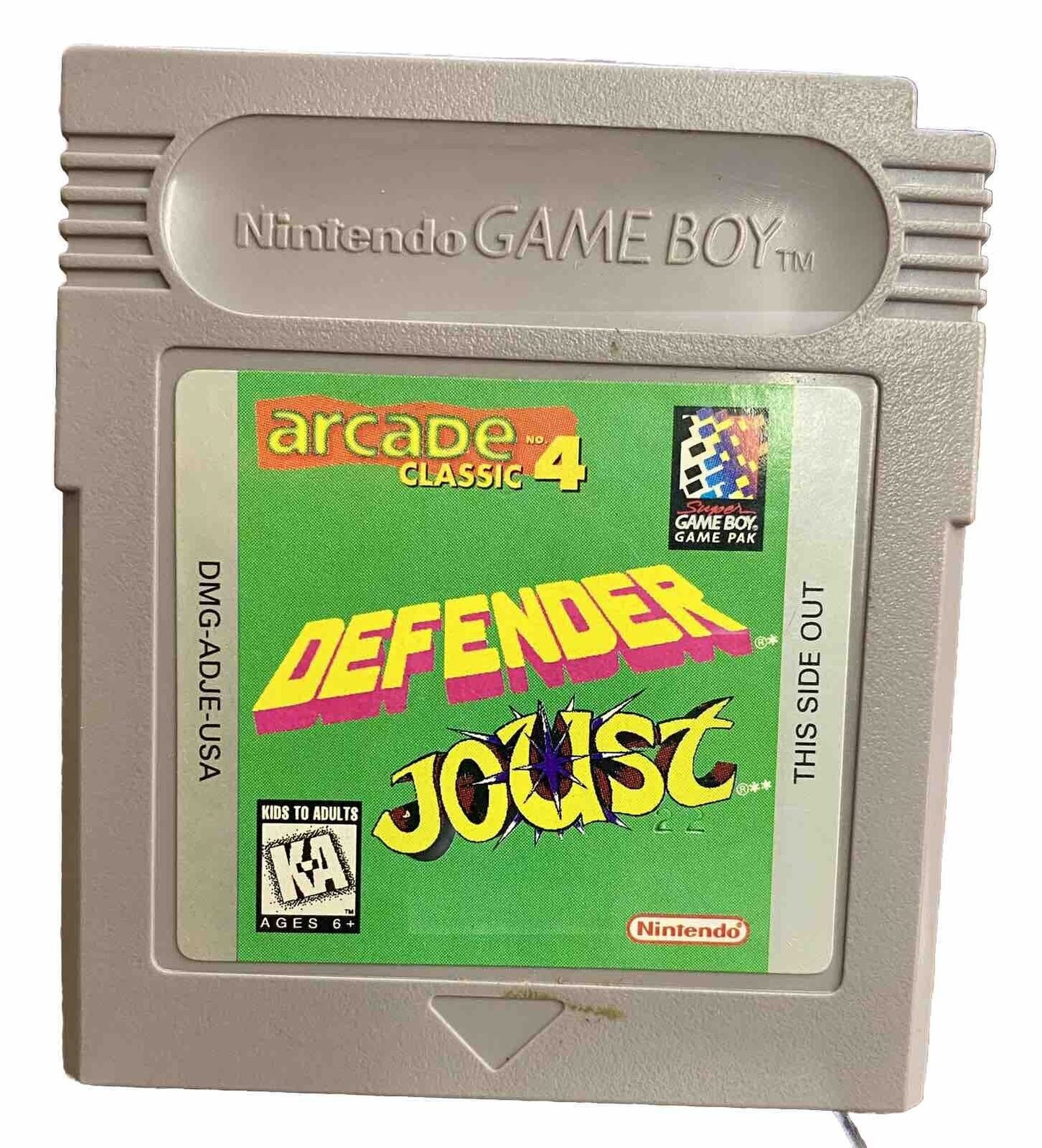 Arcade Classic 4 Defender Joust-Gameboy
