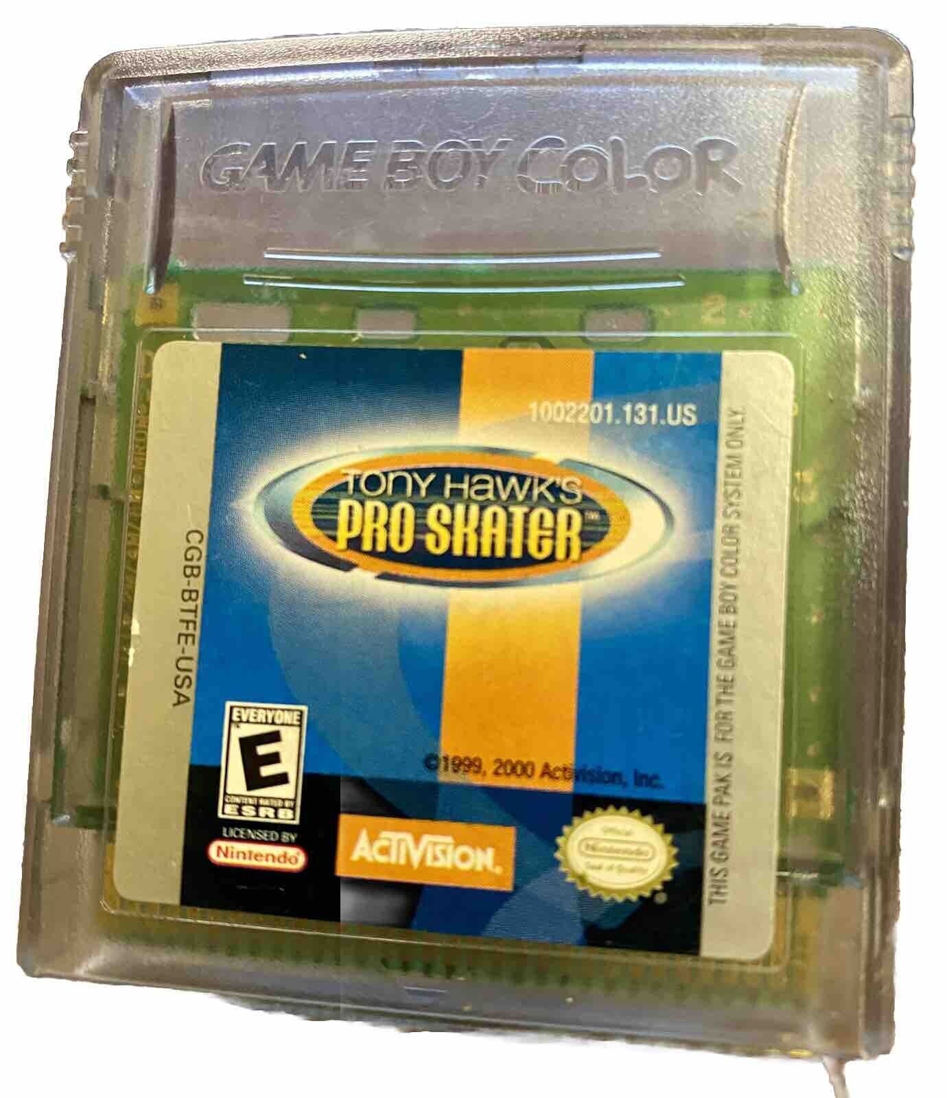 Tony Hawks Pro Skater-Gameboy Color
