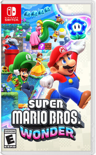 Super Mario Bros. Wonder (Nintendo Switch 2023) CARTRIDGE ONLY Ships Fast!