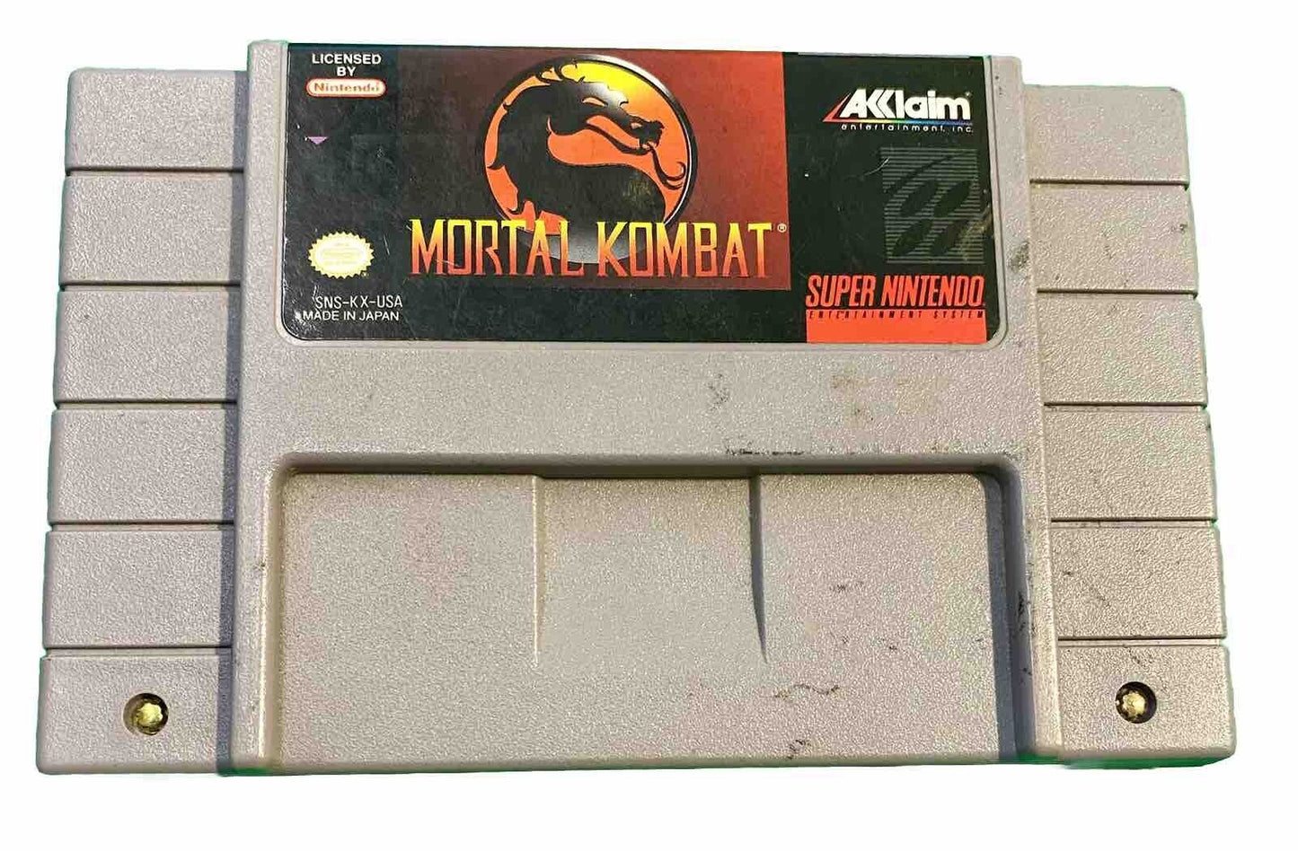 Mortal Kombat - Super Nintendo