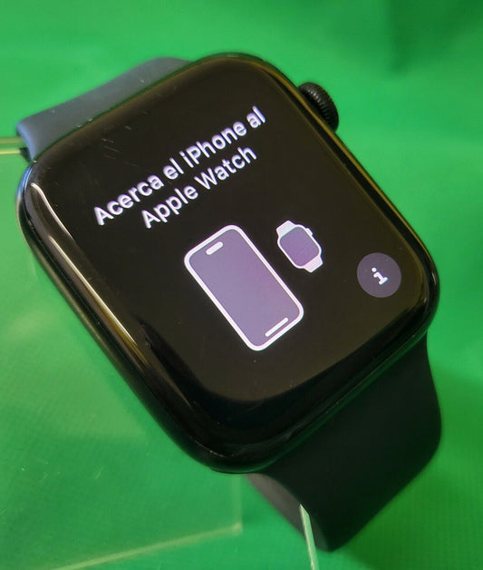 Apple Watch SE 2nd Gen 44mm Space Gray Aluminum Case with Sport Band GPS
