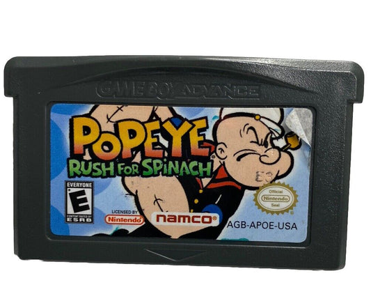 Popeye Rush For Spinach- Gameboy Advance