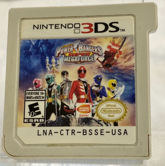 Power Rangers Super Mega Force Megaforce Nintendo 3DS