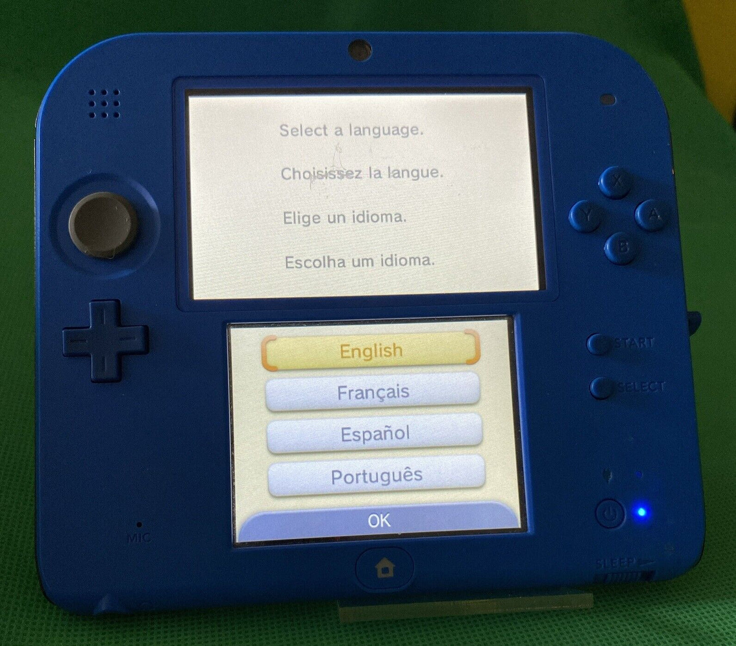 Nintendo 2DS Video Game Console Replacement- Blue- Ships Fast! USA Seller!