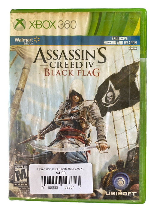 Assassins Creed IV Black Flag Walmart Edition-Xbox 360