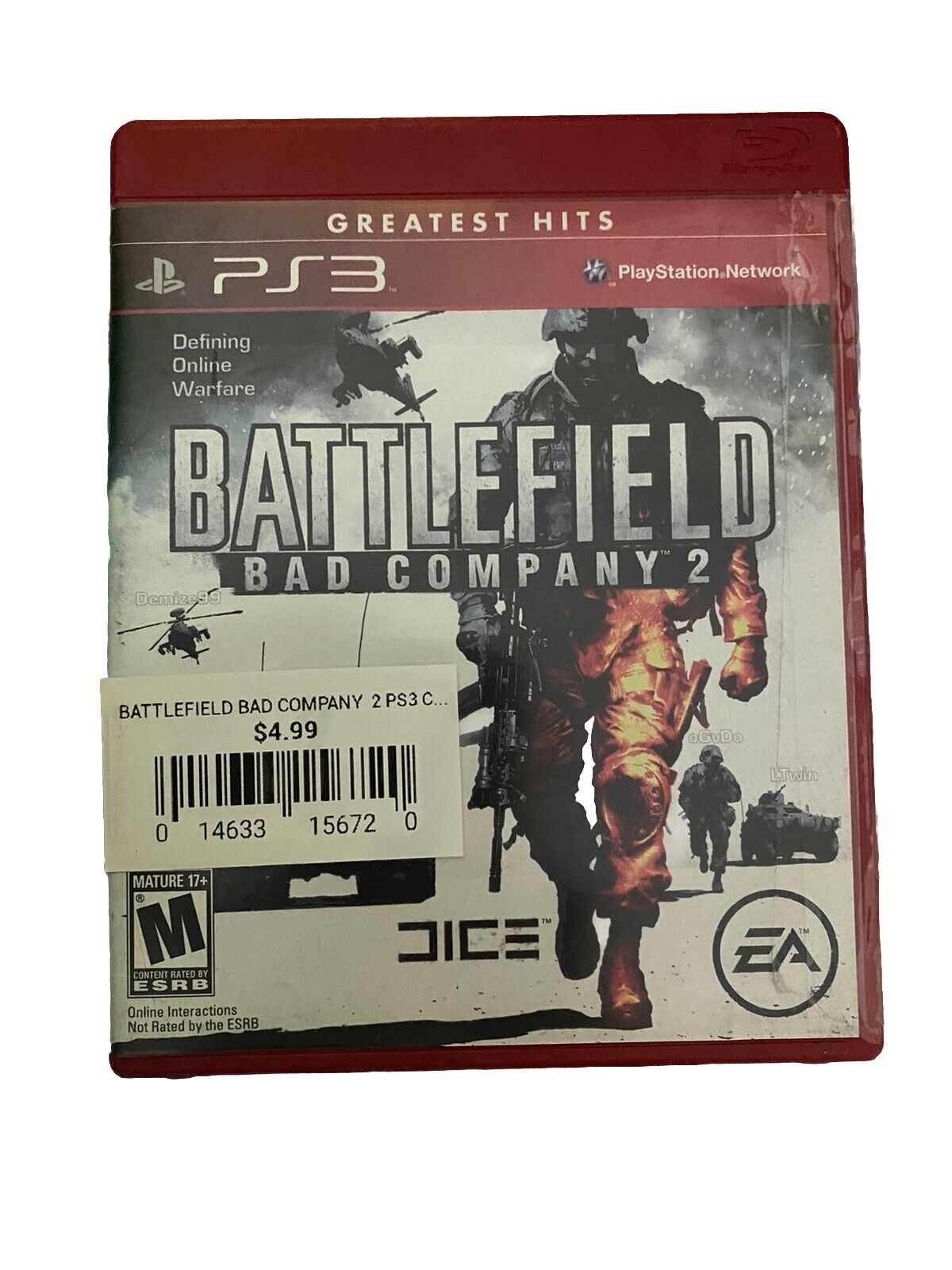 Battlefield Bad Company 2 Greatest Hits-PS3