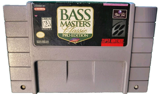 Bass Master Classic Pro Edition-Super Nintendo