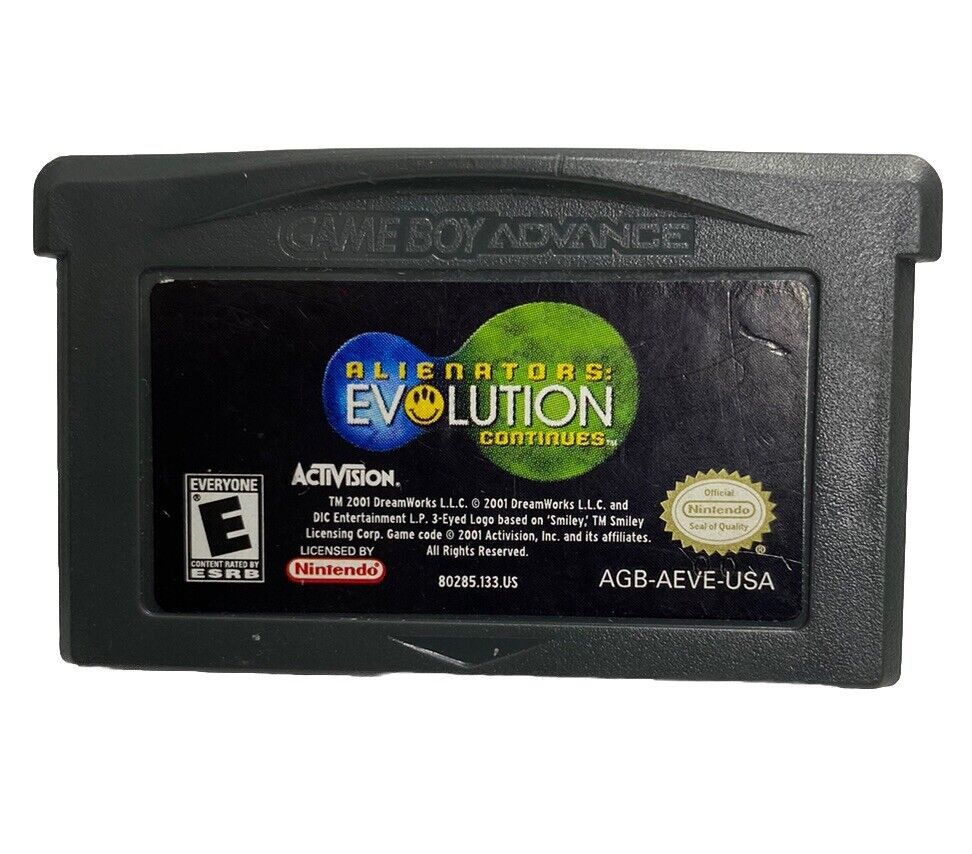 Alienators Evolution Continues-Gameboy Advance