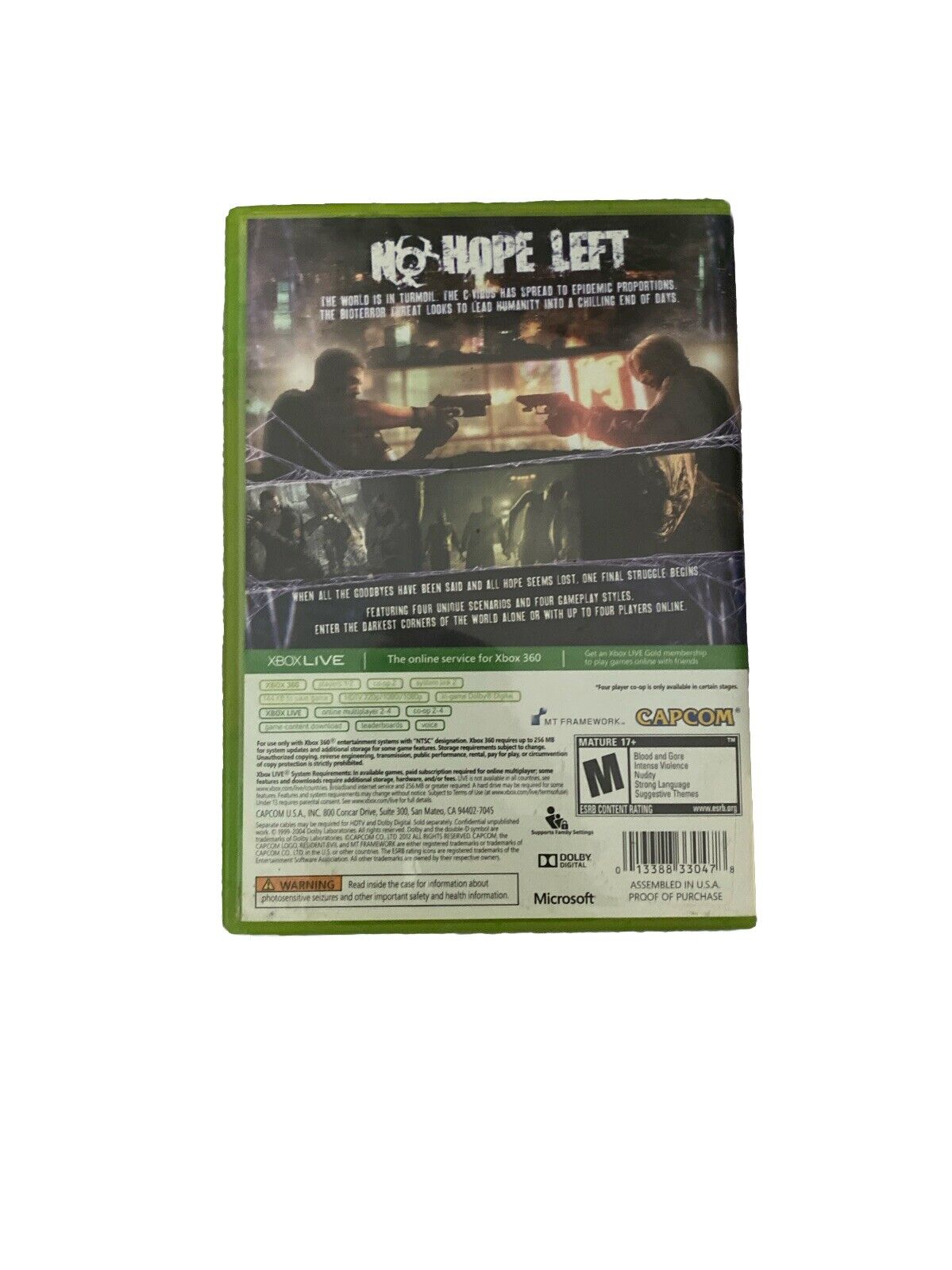 Resident Evil 6-Xbox 360