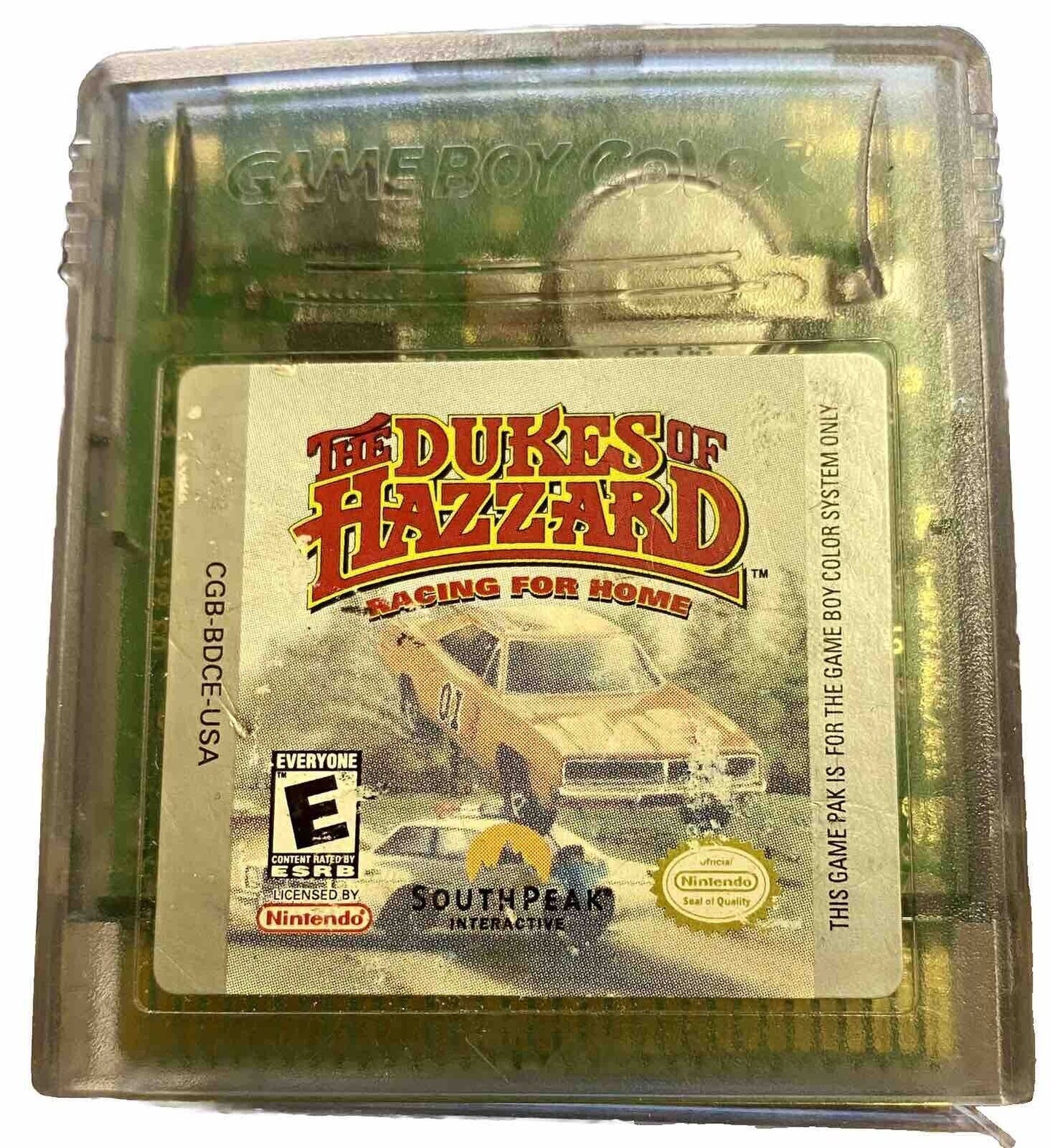 Dukes Of Hazzard Racing For Home-Gameboy Color