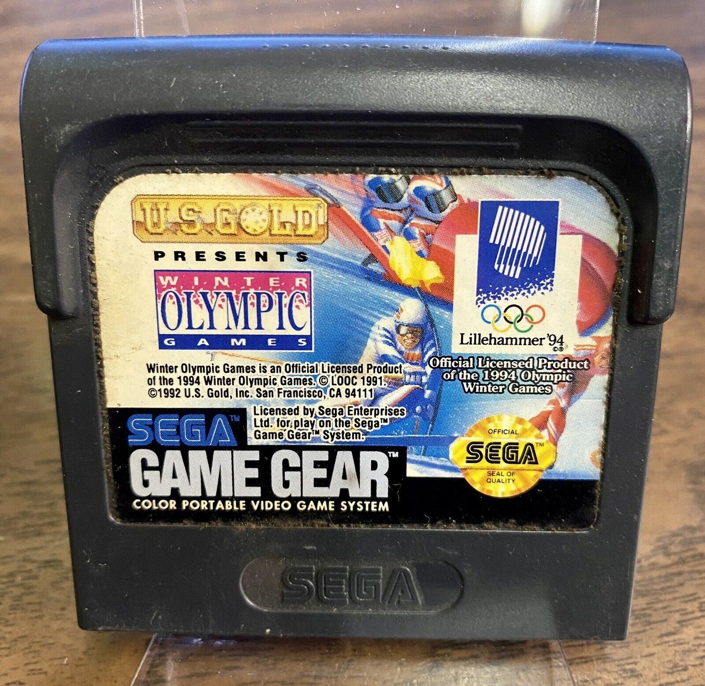 U.S Gold Presents The Winter Olympic Games-Game Gear