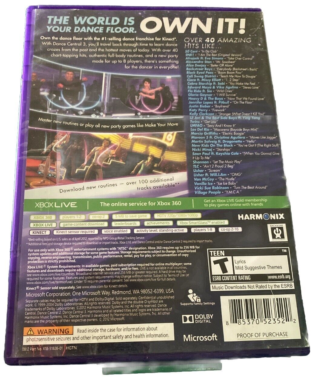 Dance Central 3-Xbox 360