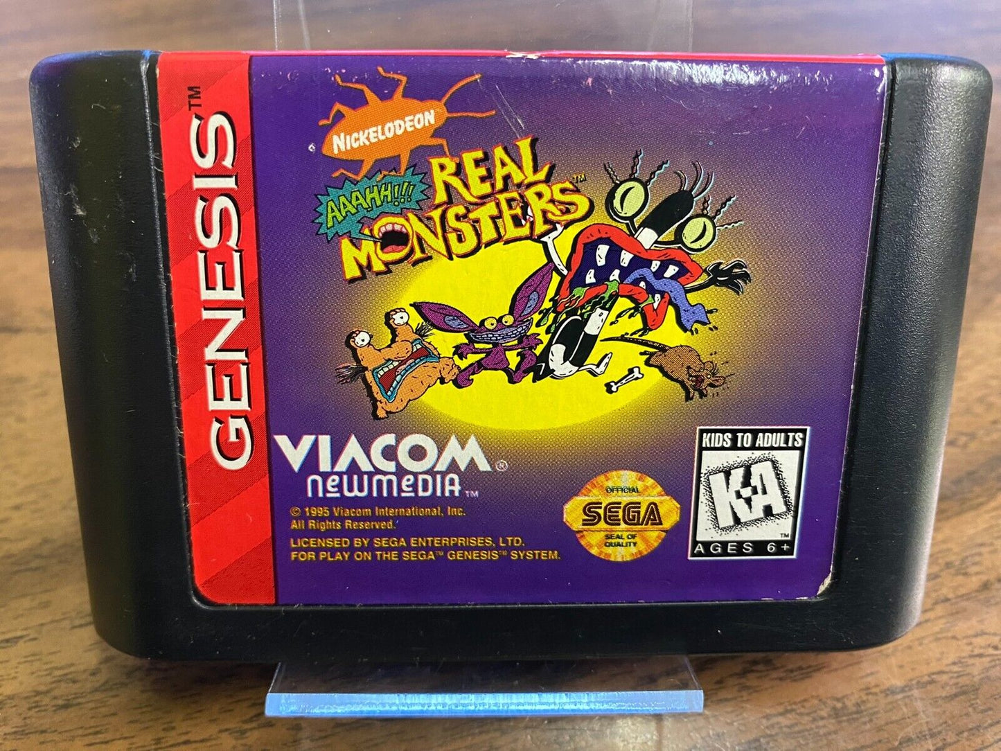 Aaahh Real Monsters - Sega Genesis