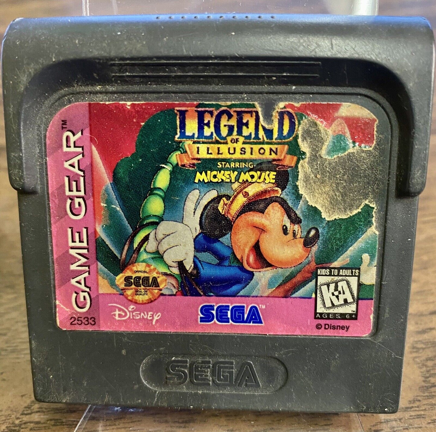 Legend Of Illusion Starring Mickey Mouse-Game Gear