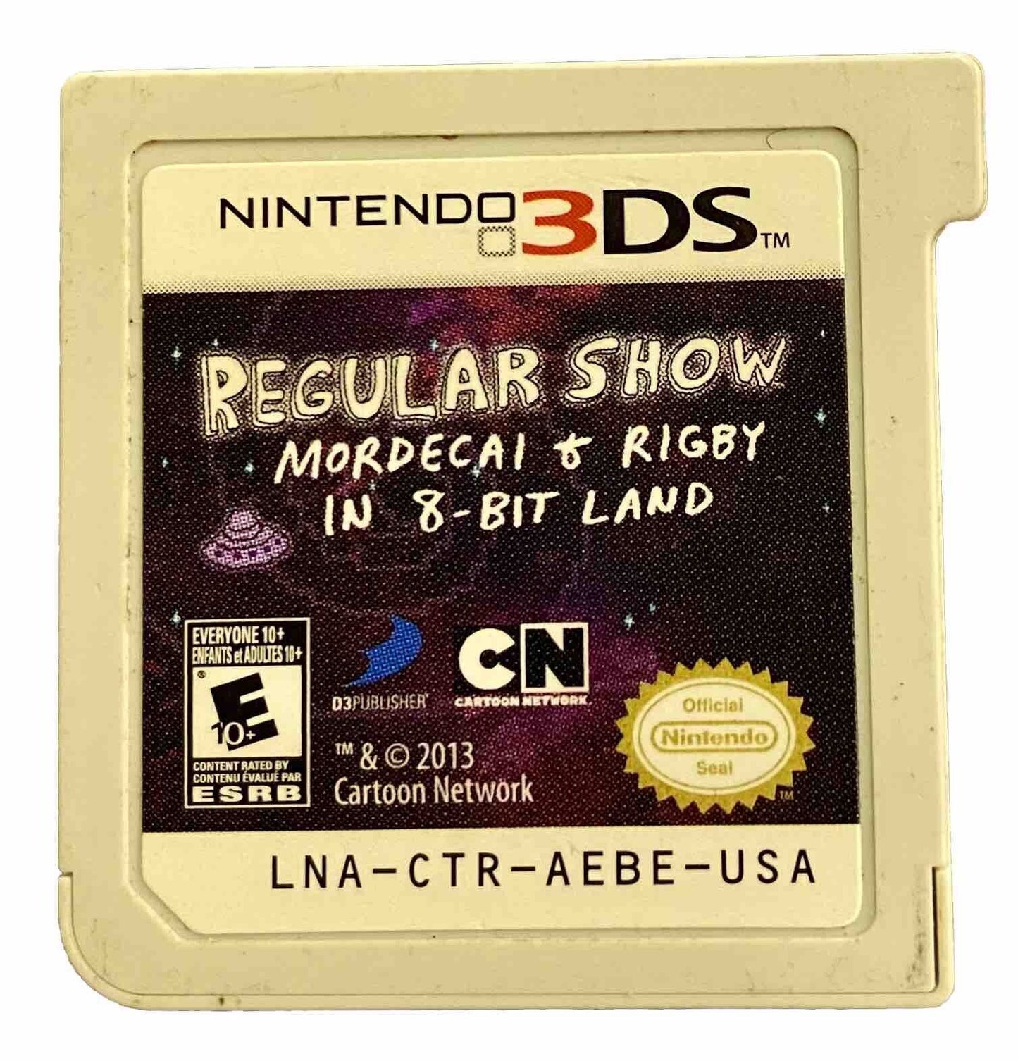 Regular Show Mordecai & Rigby In 8 Bit Land-Nintendo 3DS