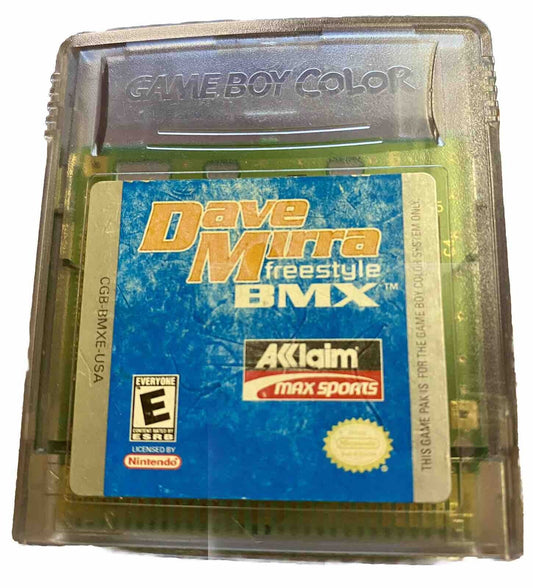 Dave Mirra Freestyle BMX- Gameboy Color