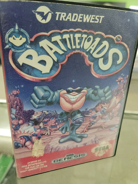 Battletoads (Sega Genesis, 1991) SHIPS FAST USA SELLER