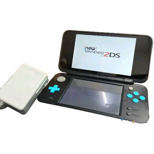 New Nintendo 2DS XL JAN-001 Blue Handheld Portable Gaming Console Ships Fast USA