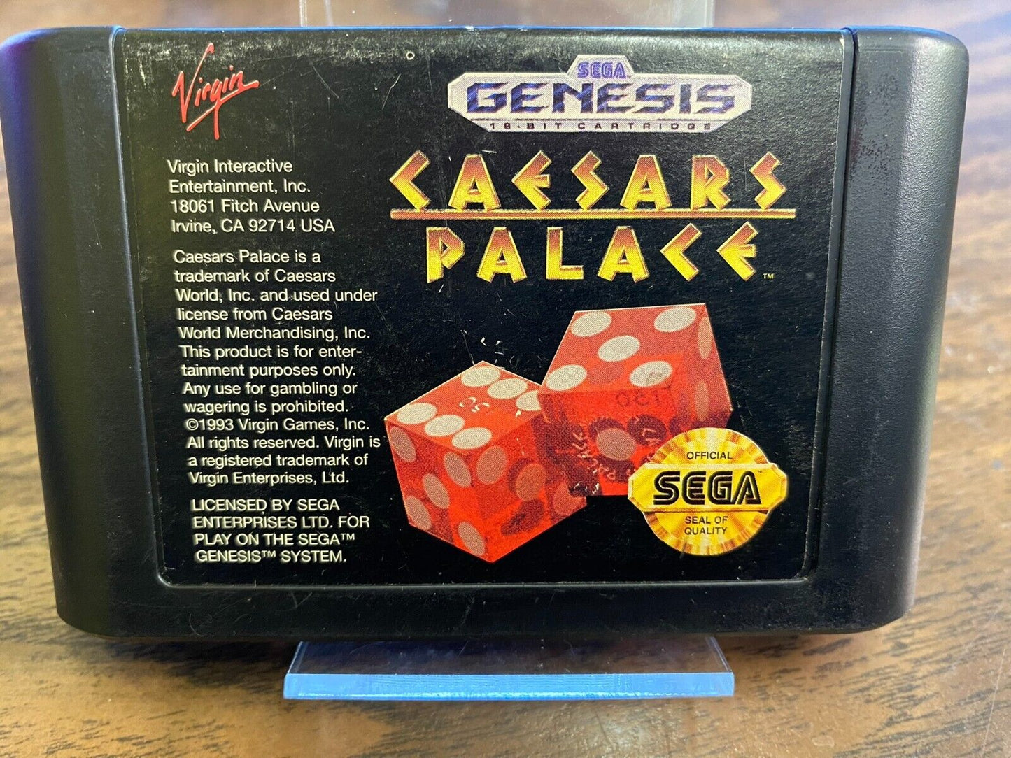 Caesar's Palace - Sega Genesis