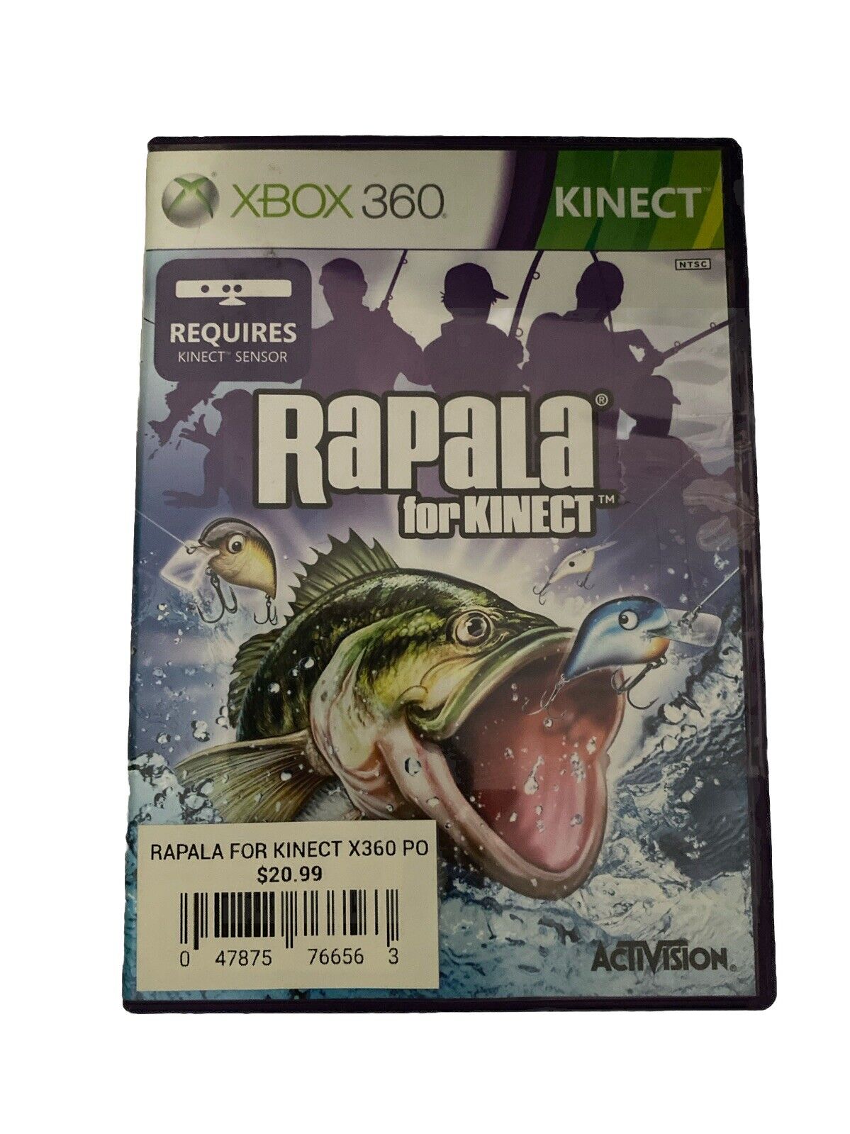 Rapala Fishing For Kinect-Xbox 360