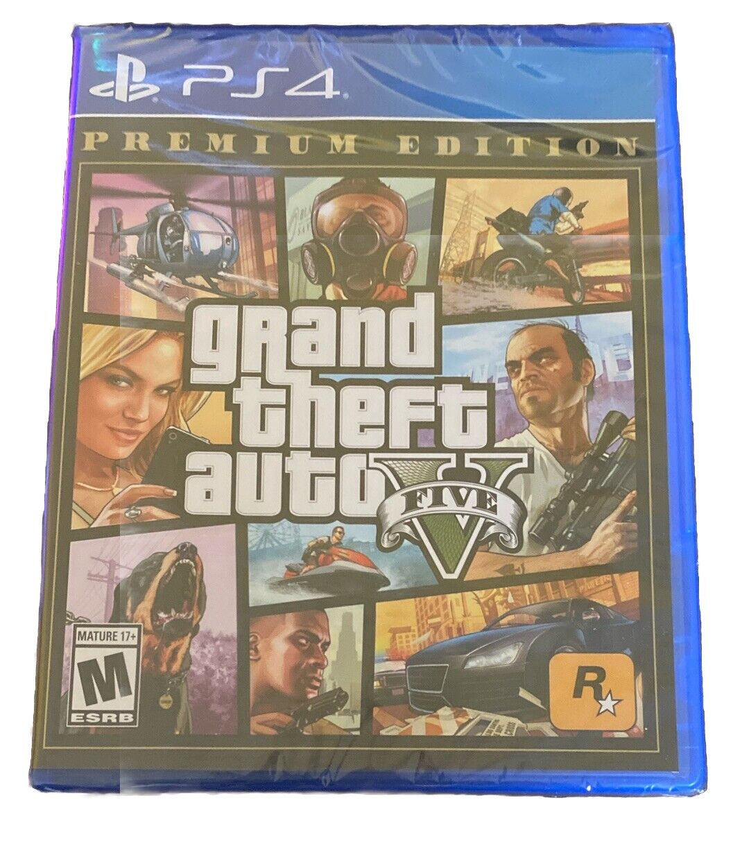 Grand Theft Auto V Premium Edition-PS4