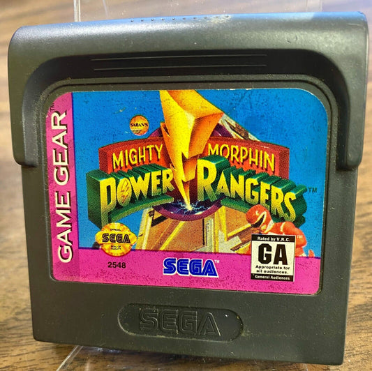 Mighty Morphin Power Rangers-Game Gear