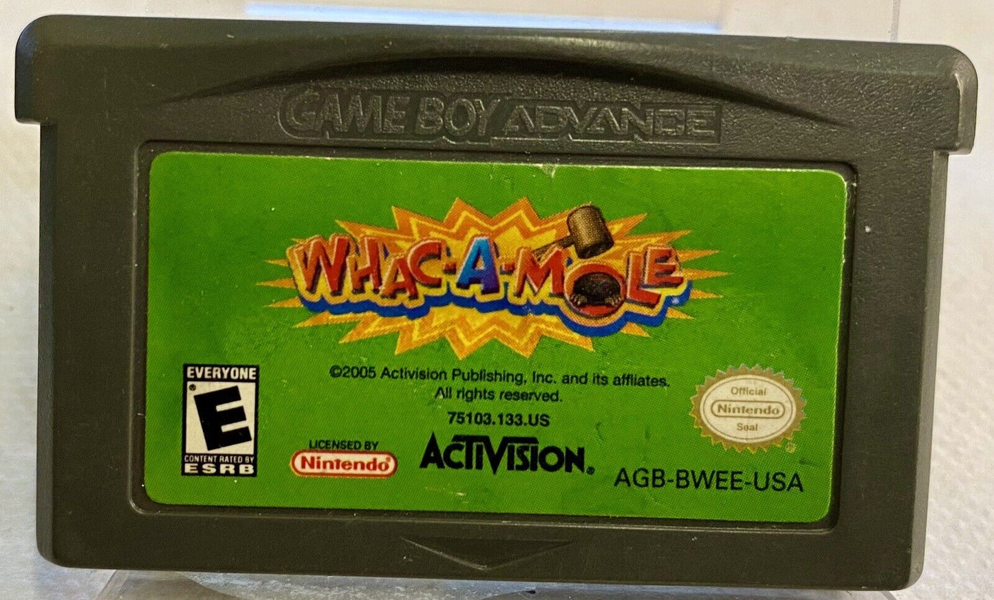 Whac-A-Mole Gameboy Advance