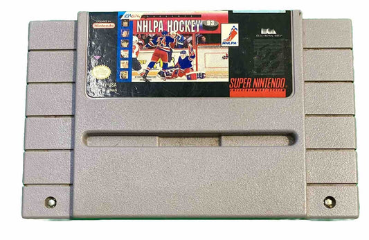 NHLPA Hockey '93 - Super Nintendo