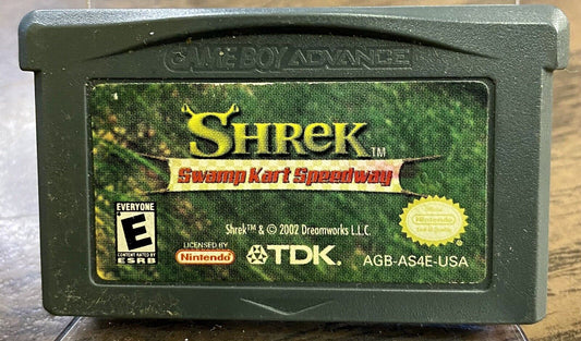 Shrek Swampkart Speedway Authentic Gameboy Advance