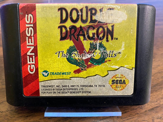 Double Dragon V The Shadow Falls - Sega Genesis