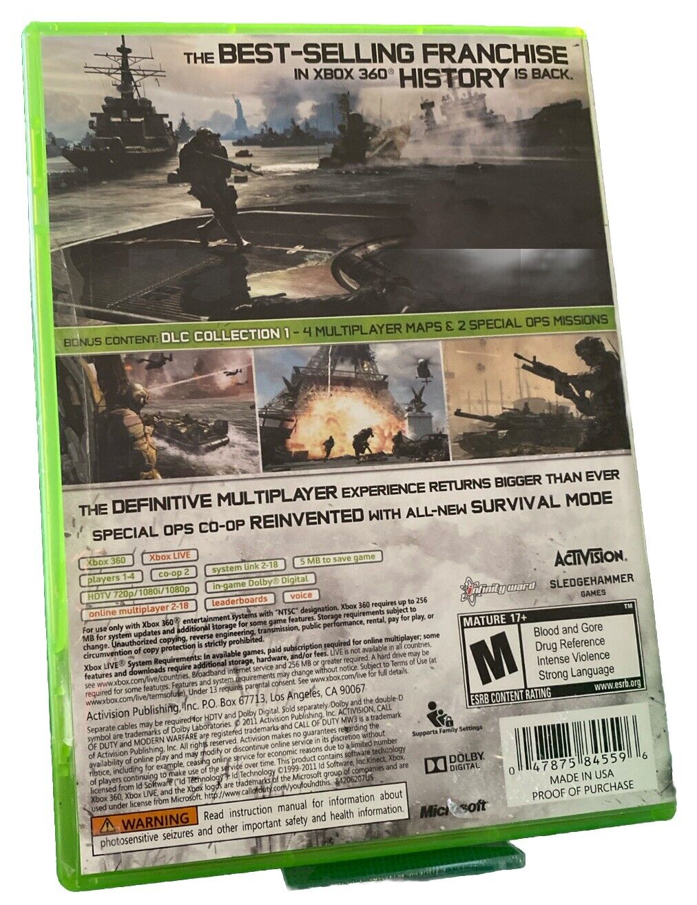 Call Of Duty Modern Warfare 3-Xbox 360