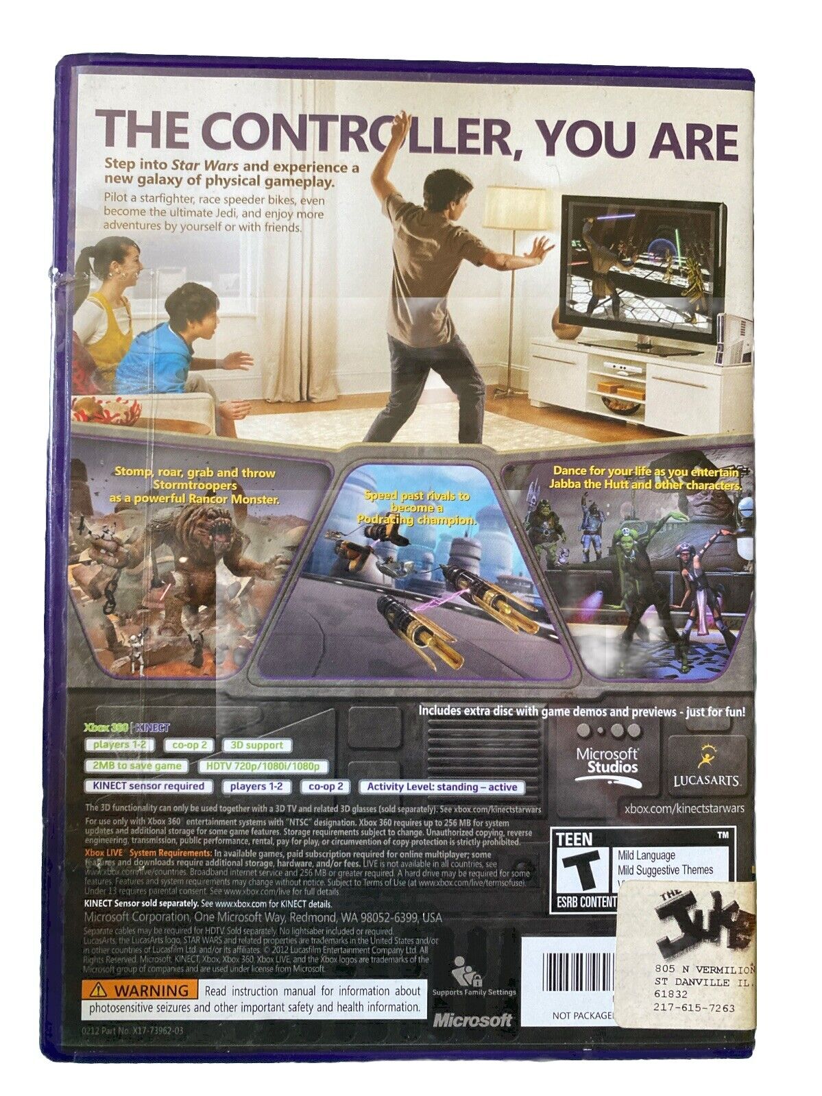 Kinect Star Wars-Xbox 360