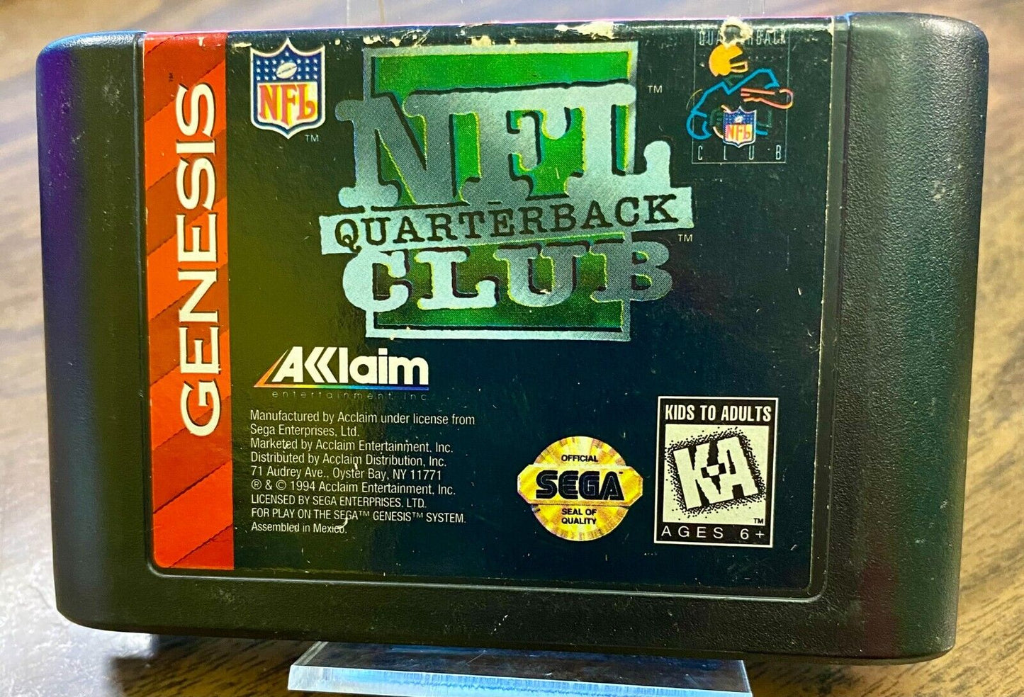 NFL Quarterback Club-Genesis