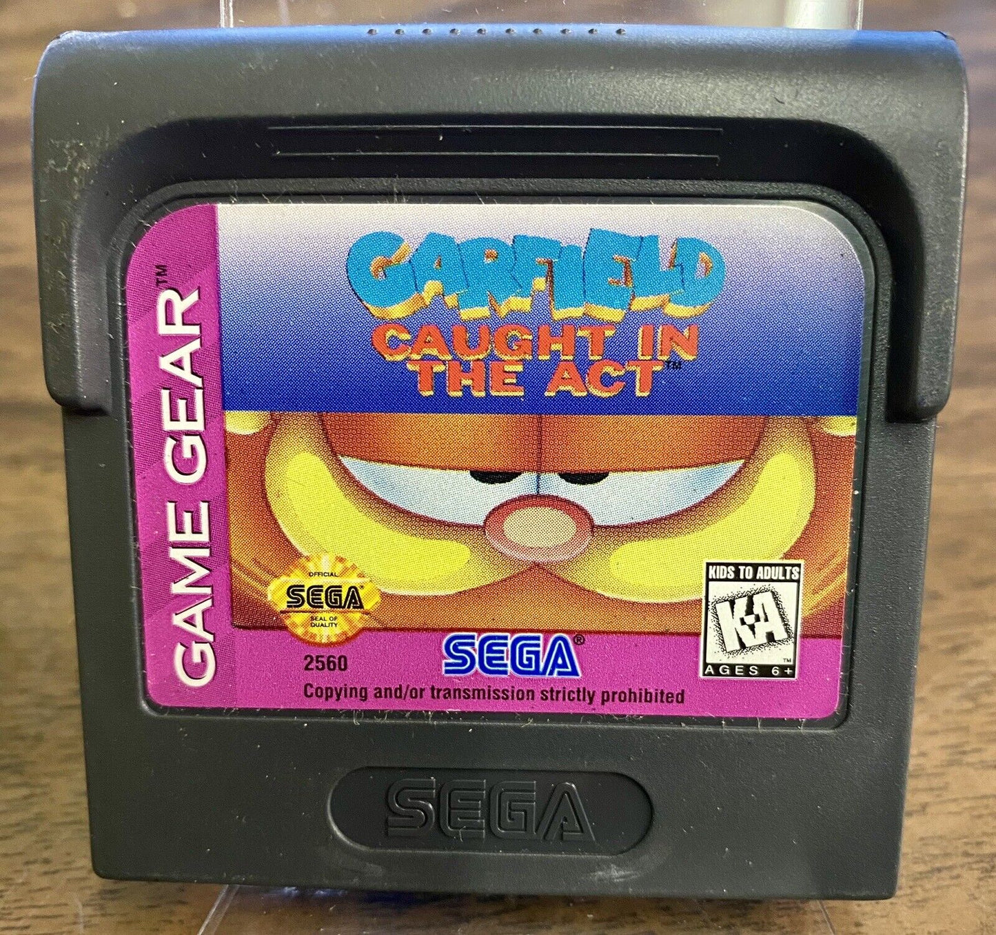 Garfield Caught in the Act-Game Gear