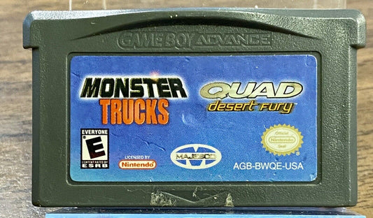 Monster Trucks Quad Desert Fury Gameboy Advance