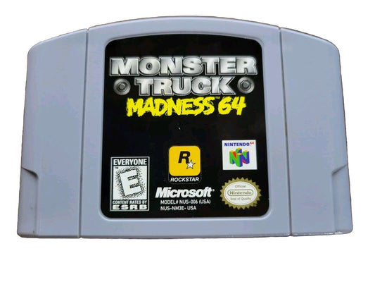 Monster Truck Madness-N64