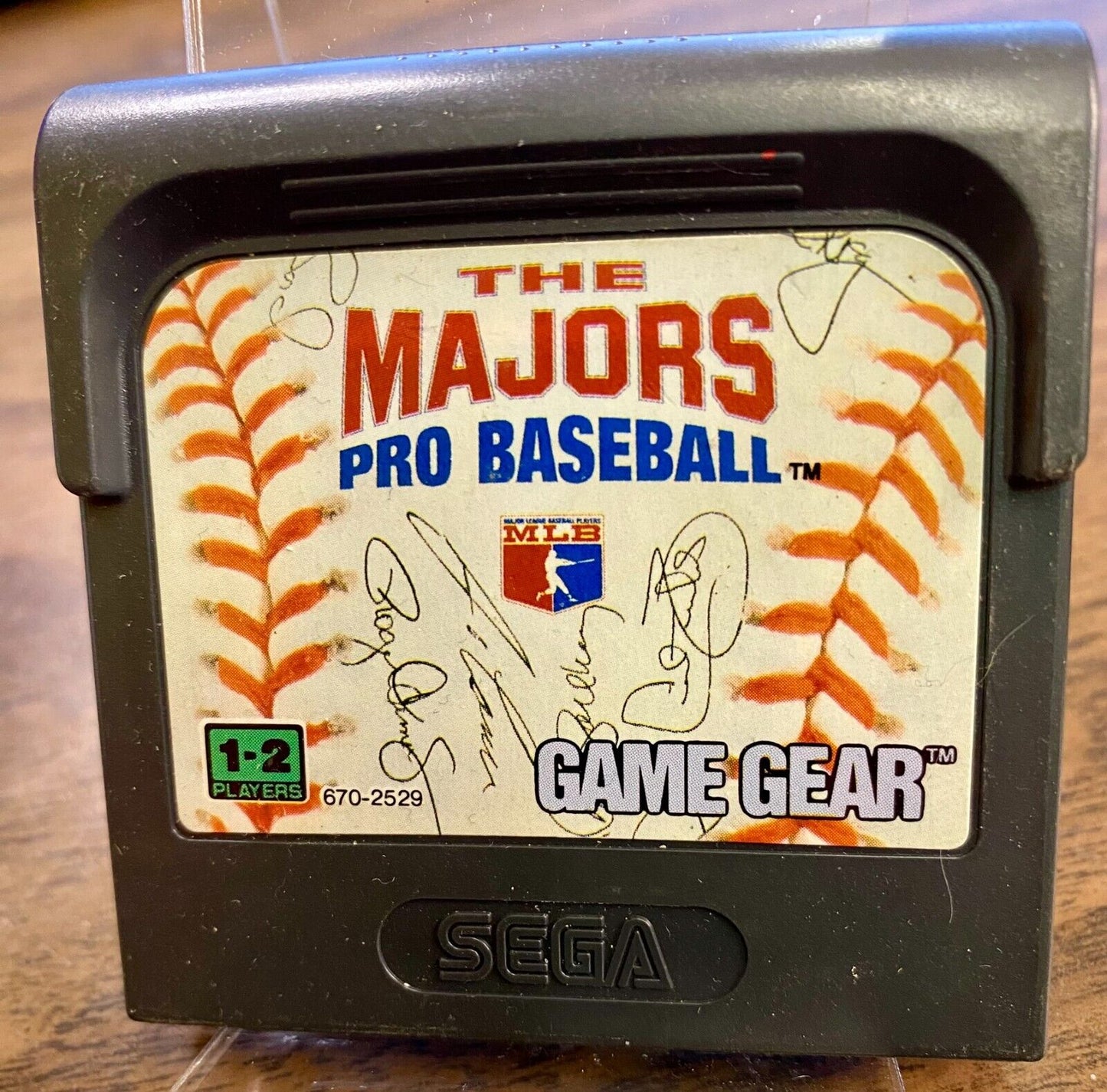 The Majors Pro Baseball-Game Gear