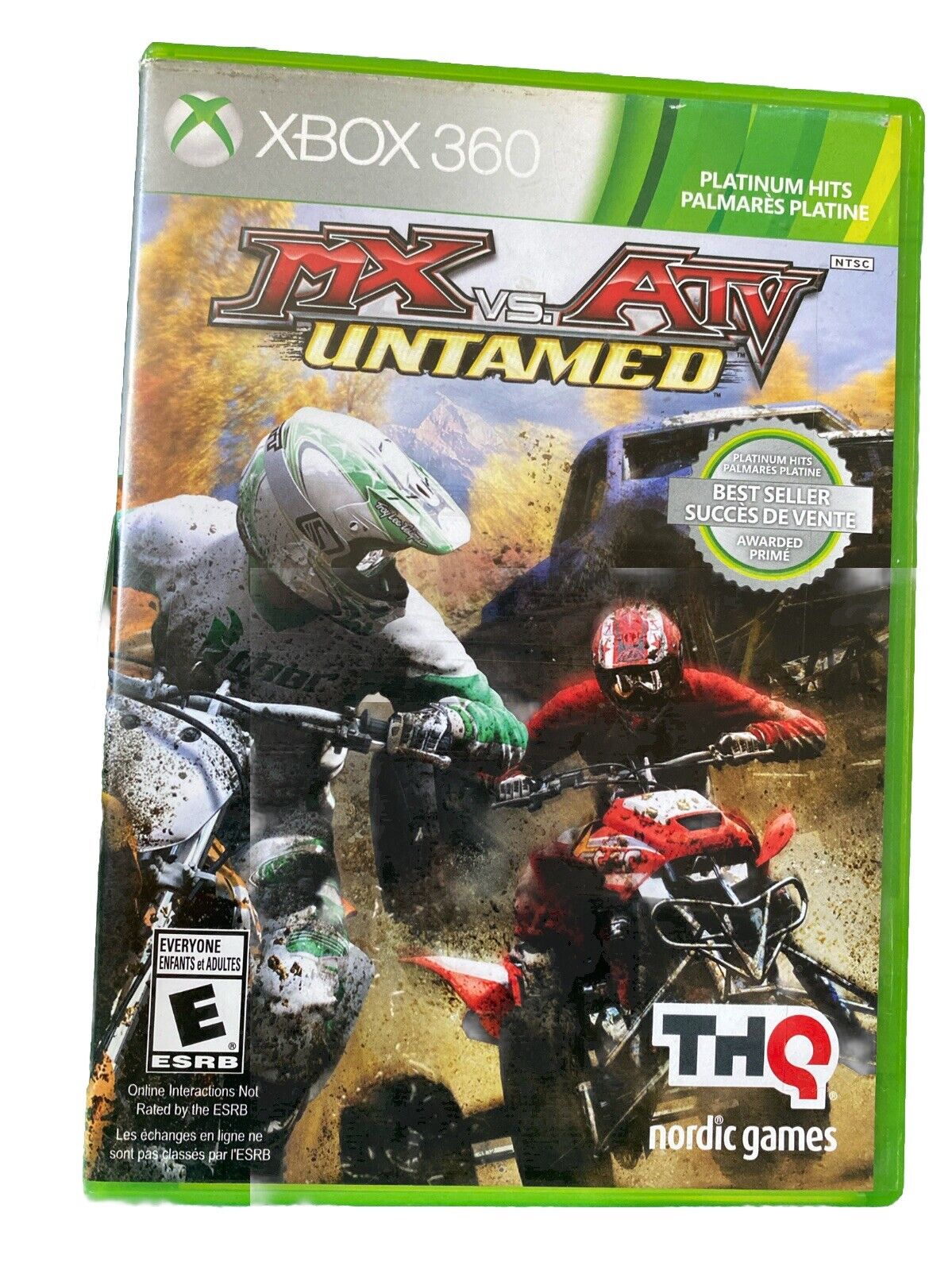 MX VS ATV Untamed Platinum Hits-Xbox 360