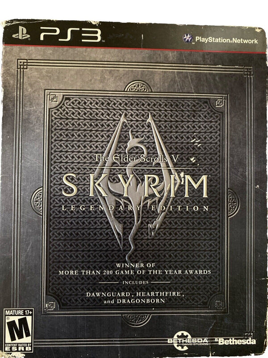 Elder Scrolls V Skyrim Legendary Edition-PS3