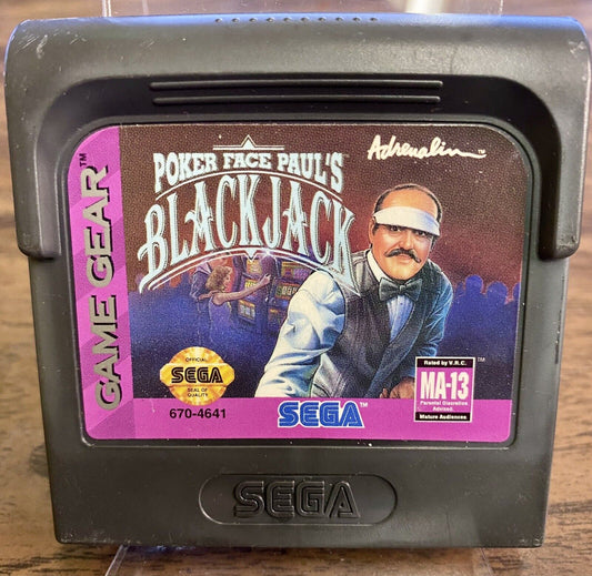 Poker Face Paul's Blackjack-Game Gear