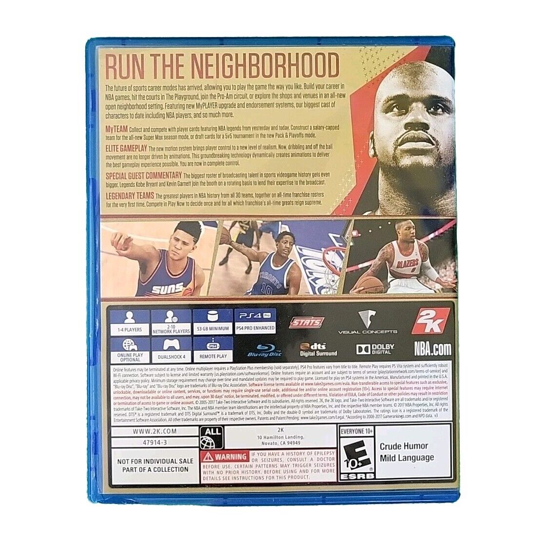 NBA 2K18 Legend Edition Gold-PS4