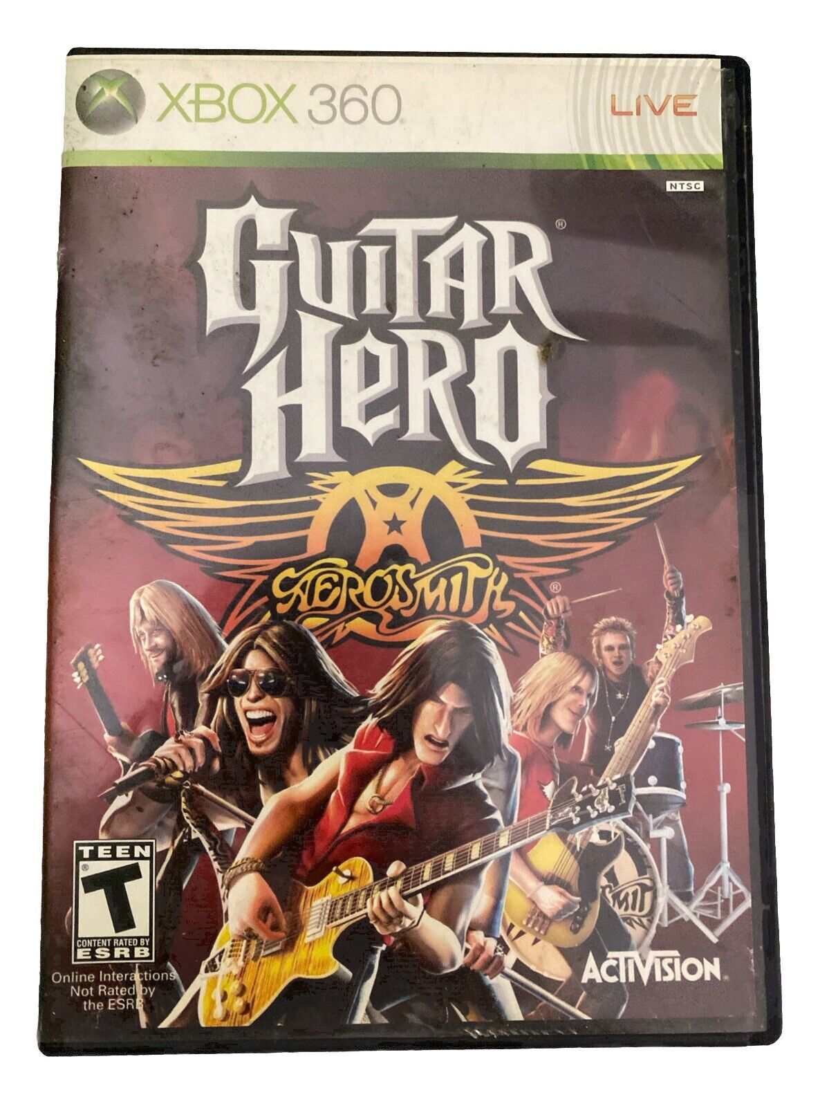 Guitar Hero Aerosmith-Xbox 360