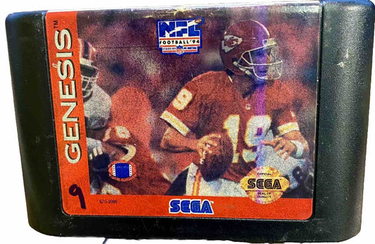 NFL Football 94 Starring Joe Montana-Sega Genesis