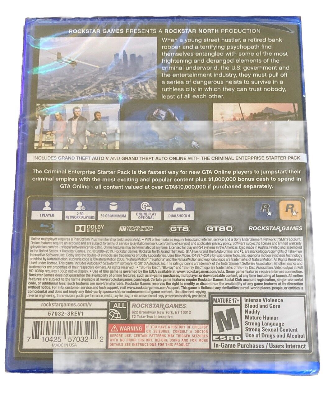 Grand Theft Auto V Premium Edition-PS4