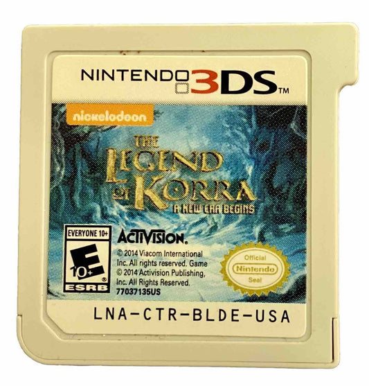 The Legend Of Korra A New Erra Begins-Nintendo 3DS