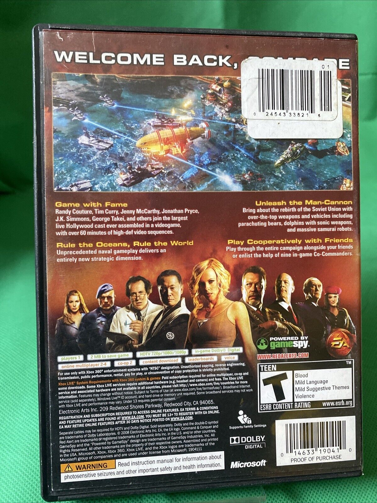 Command & Conquer Red Alert 3-Xbox 360