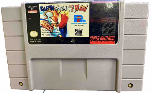 Earthworm Jim-Super Nintendo