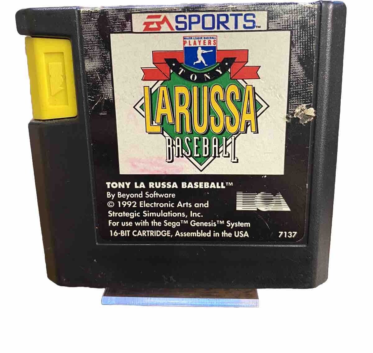 Tony Larussa Baseball - Sega Genesis