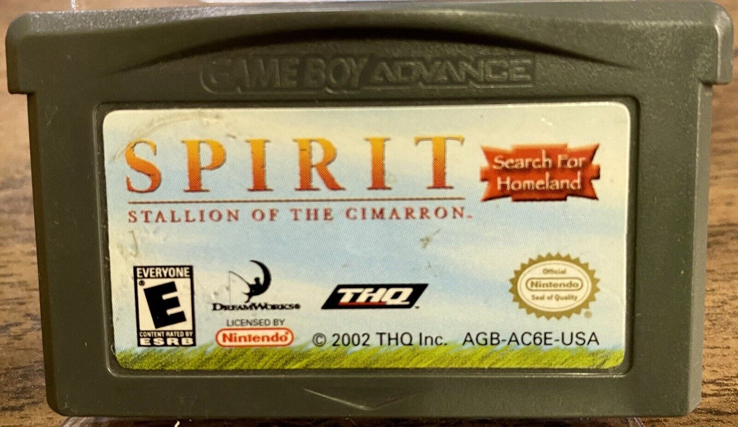 Spirit Stallion of Cimarron Search for Homeland Gameboy Advance